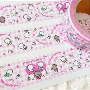 伊勢丹 サンリオ ask me ラッピングテープ ニャニィニュニェニョン fancy sanrio 2025