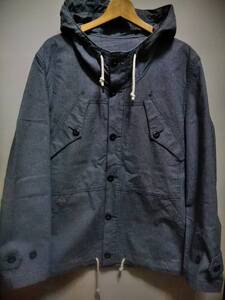 Eddie Bauer マウンテンパーカー M 灰 チェック柄 ジャケット エディー・バウアー
