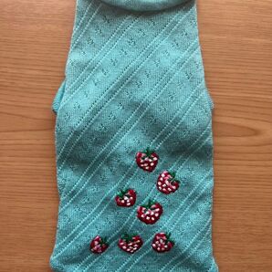 Fifi & Romeo いちご刺繍 カシミヤニット Sサイズ フィフィ& ロメオ