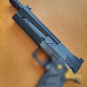 SSP軽量分割スライドのみ ガスハイキャパ4.3専用 マズル付き