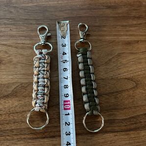 パラコードキーホルダー 2個セット