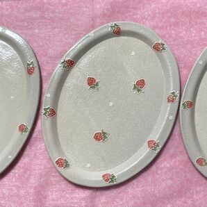 中村佳菜子 オーバル皿 3枚セット