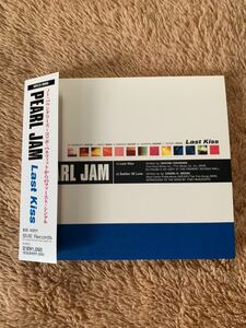 美品 Pearl Jam Last Kiss Soldier of Love ラスト・キッス 国内盤 CD 帯付き シングル 即決 送料無料