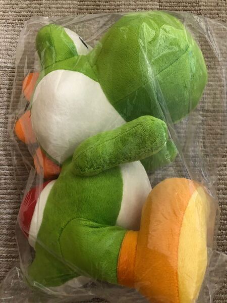 【新品】ヨッシー!スーパーマリオ 特大サイズぬいぐるみ おすわりヨッシー