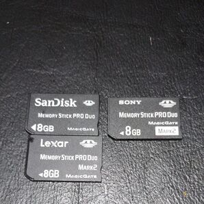 psp メモリーカード メモリースティック 8ギガ 8GB 動作確認済み