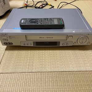 SONY SLV-R300 VHS ビデオカセットレコーダー リモコン付き 動作確認済み 値下げ厳しいです
