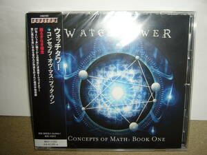 名手Ron Jarzombek他在籍　テクニカル・スラッシュ名バンド　Watchtower 復活の大傑作「Concepts of Math:Book One」国内盤　未開封新品。