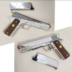 東京マルイ コルト ガバメント シリーズ70 ニッケルフィニッシュ