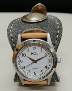 Неиспользованные Caishaise Casez KC's Leather Breath Watch ● Редкие часы слона