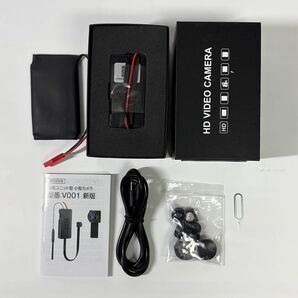 超小型 DIYカメラ HD1080P 7時間連続録画 動体検知 録音 上書き保存