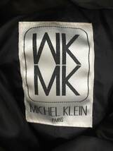 ● 送料無料 レディース ダウン コート MICHEL KLEIN PARIS ミッシェル クラン フード付き シンプル コート ブラック フェザー サイズ 38_画像5
