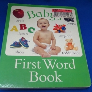 洋書（英語）☆Babys First　Word　Book／赤ちゃんの言葉の勉強本