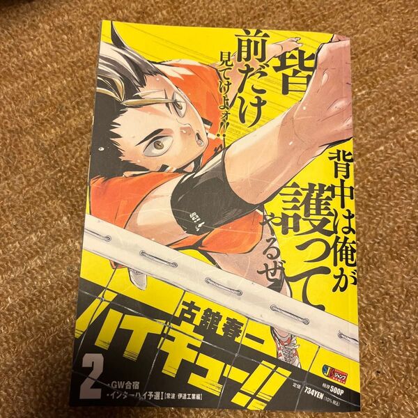 ハイキュー!! 2巻 古舘春一 GW合宿 インターハイ予選 漫画 コミック