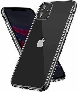 iPhone 11 ケース クリア 薄型 軽量 ストラップホール付き スマホケース 耐衝撃 レンズ保護 滑り止め 2019新型 6.1 インチ ケース (クリア)