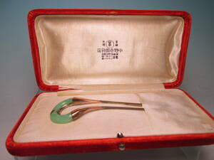 [. month ] antique * Ono spring K10ps.@... ornamental hairpin 21g also case attaching 