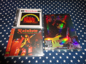 RAINBOW ライブ盤+ライブDVD 3枚セット リマスター/初回盤/廃盤