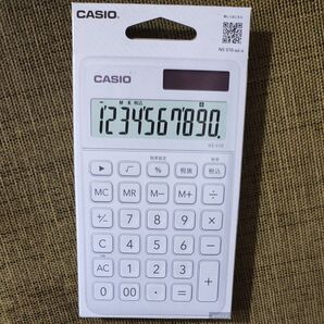 カシオ計算機 スタイリッシュ電卓 大判手帳タイプ NS-S10-WE-N(ホワイト)
