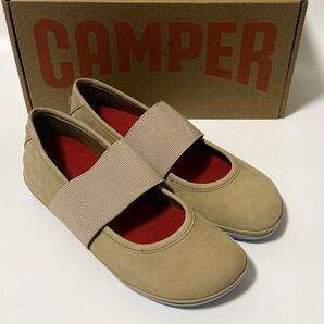 新品 Camper Right Nina カンペール バレエシューズ ベージュ