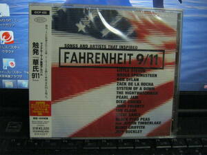 V.A. / 触発「華氏911」 SONGS AND ARTISTS THAT INSPIRED 「EAHRENHEIT 9/11」 レア 帯付CD 新品 BOB DYLAN BRUCE SPRINGSTEEN PEARL JAM