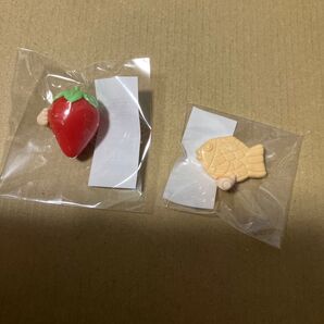 グッスマ ねんどろいど 予約特典 大きな食べ物 フィギュア パーツ いちご たいやき