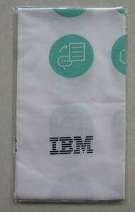 IBM with logo hand ...