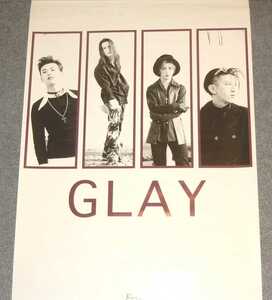 ◆ポスター◆GLAY／グレイ／１０／Extasy Records