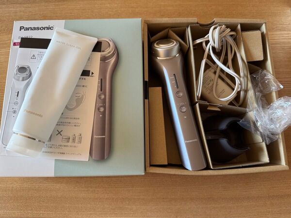 中古《Panasonic》美顔器 RFウルトラソニック リフトアップ&引きしめ 専用ジェル付き