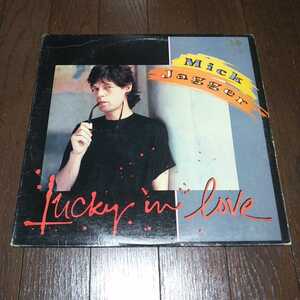 MICK JAGGER / LUCKY IN LOVE /LOFT/GARAGE/FRANCOIS K/BILL LASWELL/LARRY LEVAN/US PROMO 12インチ