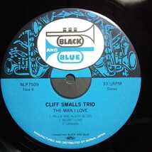 CLIFF SMALLS / THE MAN I LOVE /LP/OBI/帯/ピアノトリオ/OLIVER JACKSON AND LEONARD GASKIN/CARAVAN/JAZZ PIANO TRIO_画像4