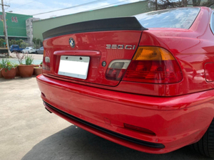 LRS BMW E46 3シリーズ クーペ リアトランクスポイラー ウィング 1998-2005 未塗装品 