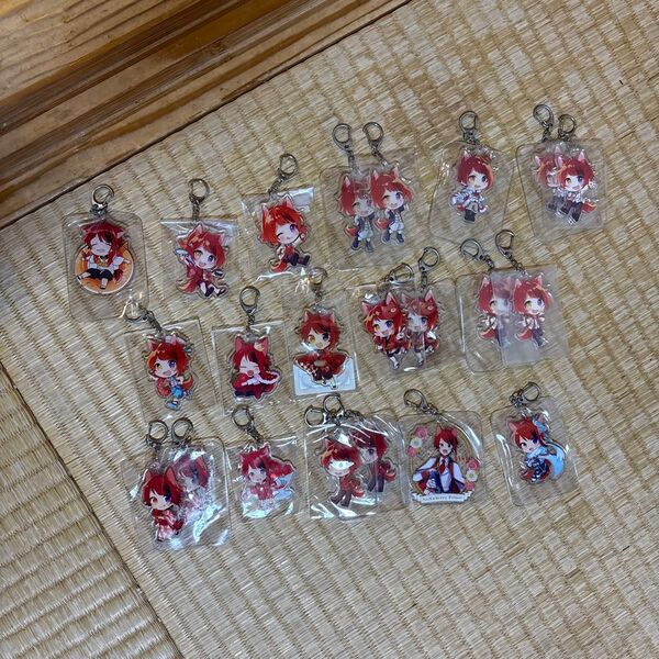 すとぷり 莉犬 莉犬くん アクキー アクリルキーホルダー ころん さとみ るぅと ジェル ななもり りいぬ グッズ まとめ売り