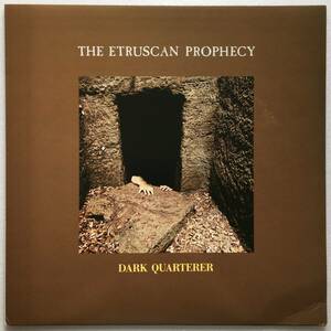 DARK QUARTERER「THE ETRUSCAN PROPHECY」ITALY ORIGINAL COBRA CR 011 '88 ITALIAN EPIC METAL