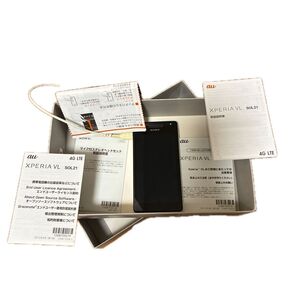 Xperia SOL-21 ホワイト SONY 本体 化粧箱 説明書