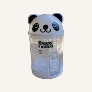 仕分け貯金箱銭入れ キッズ パンダ 子ども おこづかい管理 レア 熊猫 ハッピーアニマル 貯金箱