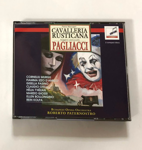 道化師 オペラ PAGLIACCI CD 2枚組 BUDAPEST OPERA ORCHESTRA / ROBERTO PATERNOSTRO ★即決★ CAVALLERIA RUSTICANA