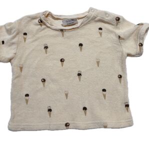 studio boheme paris 24m アイスクリーム アイボリー 半袖Tシャツ