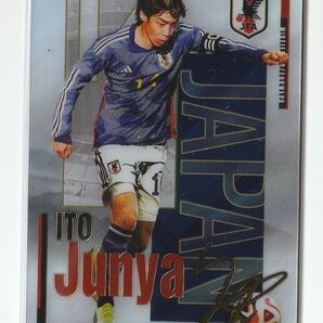 サッカー 日本代表 ツインウエハース 伊東純也