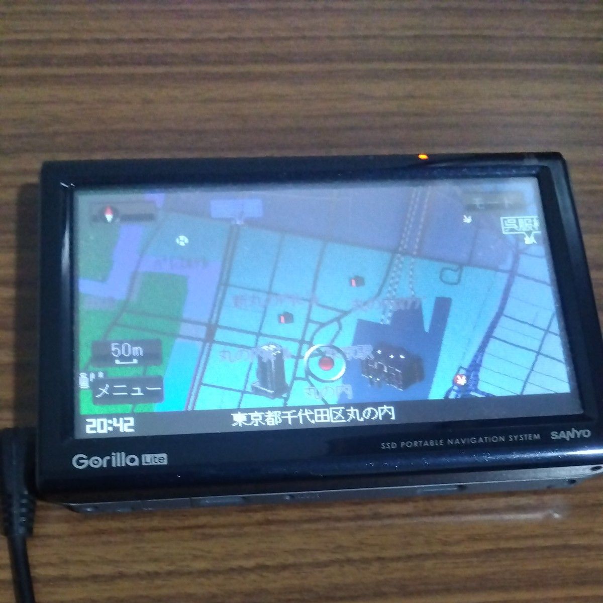 ポータブルナビNVLB50DT