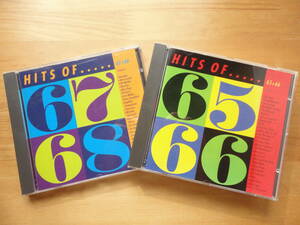 ●CD 美品 独盤 HITS OF..... 65+66, 67+68 Chris Montez・The Sandpipers・Them・Bee Gees・Scott Walker・David Bowie・Cream 個人所蔵●
