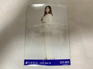 乃木坂46 2020.June-III ジャケットセットアップ 生写真 白石麻衣 ヒキ