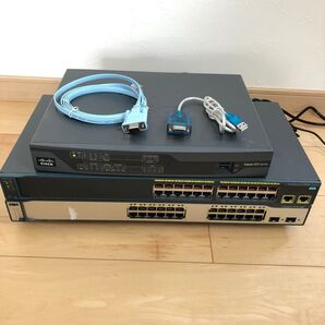 【CCNA、CCNP】ルーター、Cisco L3、L2スイッチ2960色々