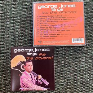 George Jones CD Sings Like The Dickens ジョージジョーンズ