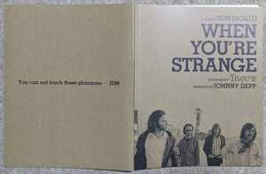 The Doors:When You're Strange◆映画プログラム/ジョニー・デップ