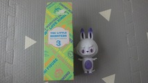 POPMART x HOW2WORK ZIMOMO THE LITTLE MONSTERS ミニフィギュア コレクション ホワイト x パープル LABUBU Kasing Lung INSTINCTOY_画像1