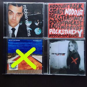 洋楽 CDセット ノーダウト アブリルラビーン ロビーウィリアムス