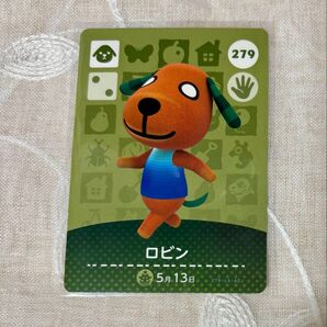 どうぶつの森 amiiboカード ロビン