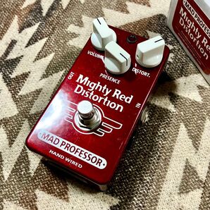MAD PROFESSOR Mighty Red Distortion HW ハンドワイヤード ディストーション 美品