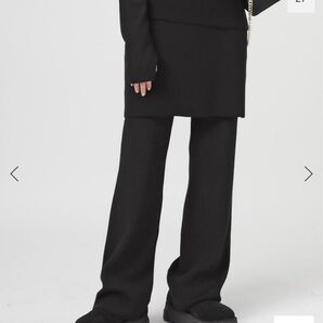 ★AP STUDIO Rib Skirt pants