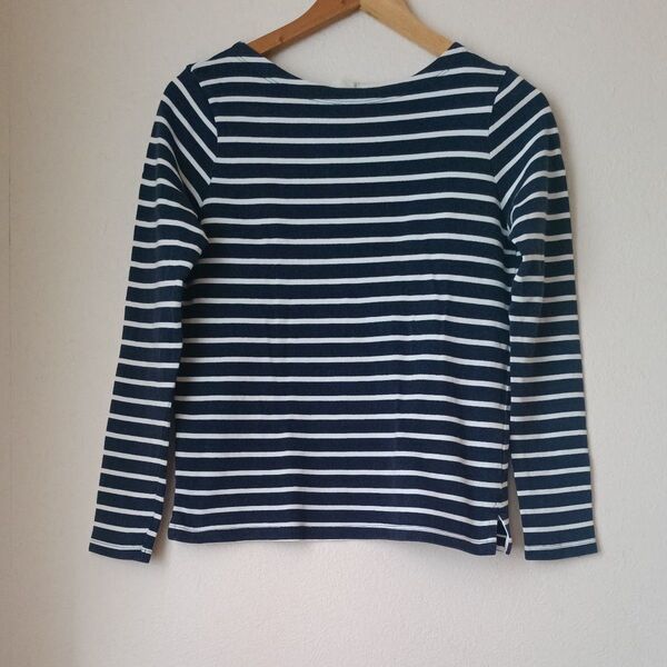 GU ボーダー 長袖Tシャツ S