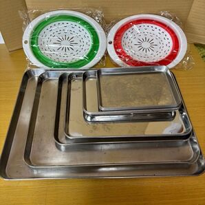 業務用ステンレスバット 13個